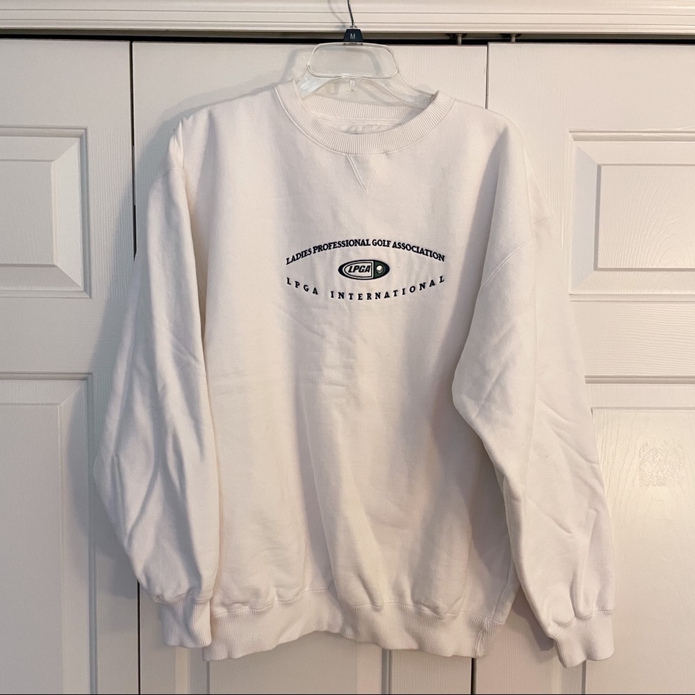 LPGA White Sweatshirt